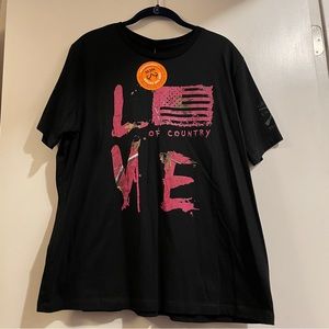 NWT Grunt Style Women’s Realtree Love of Country T-Shirt - Size XL Relaxed Fit
